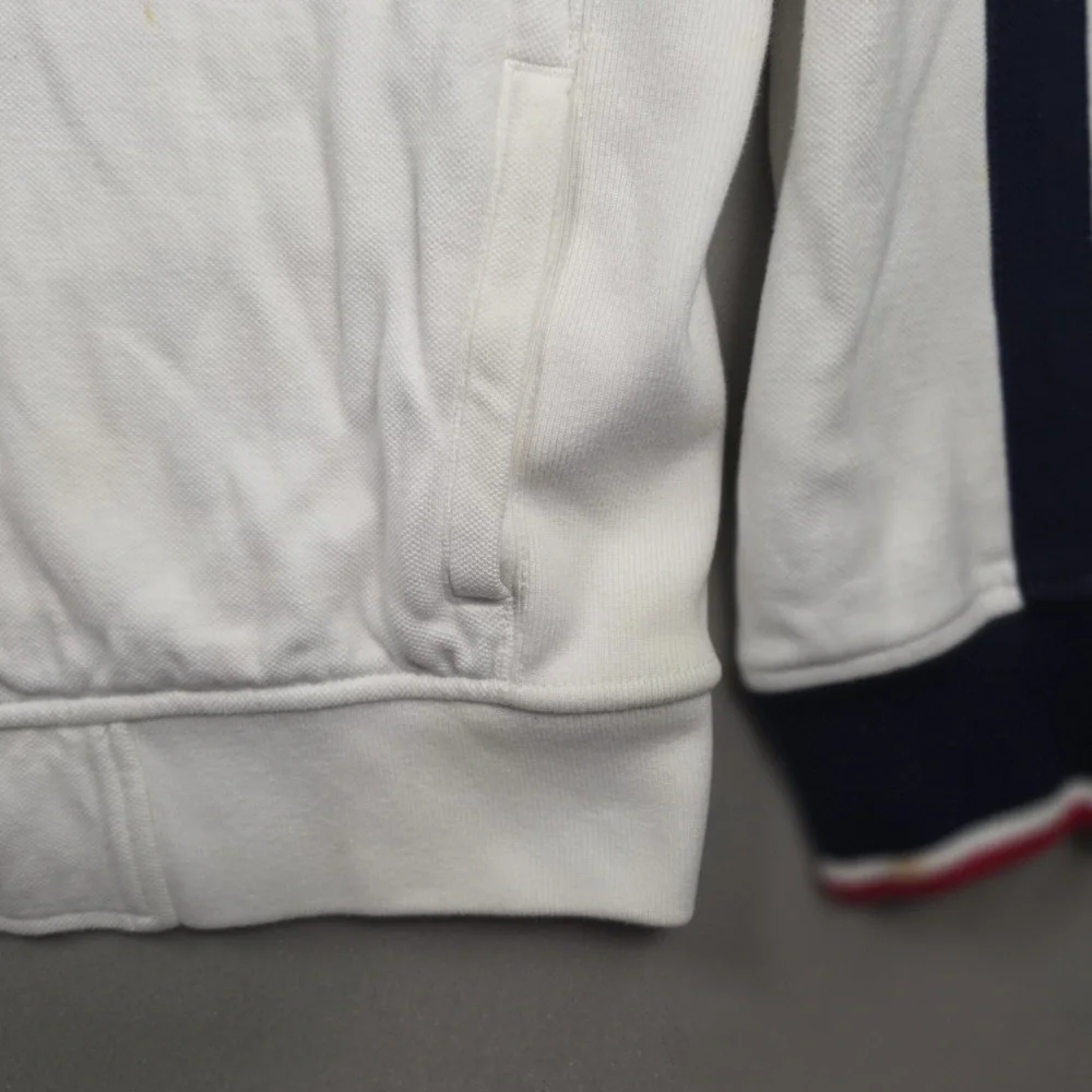 VTG Y2K Polo Ralph Lauren Jacket Sz L White Embroidered Team USA Olympic